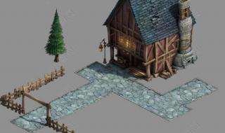 新农村房屋模型 新农村房屋模型